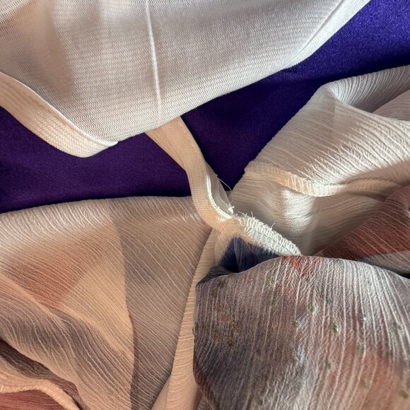 📌CLOSET FULL 4TH OF JULY Stars & Stripe Chiffon Dress with Underdress - Picture 12 of 14